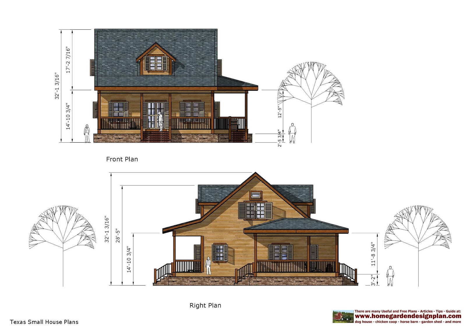  home  garden plans  SH100 Small  House  Plans  Small  House  