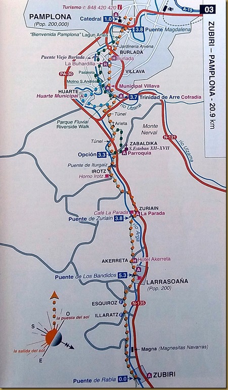 Mapa Pamplona