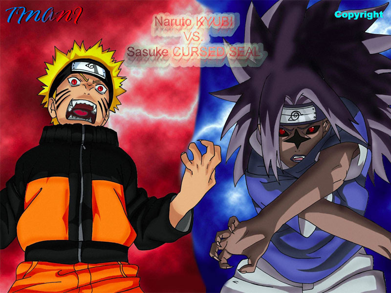 naruto vs sasuke wallpaper. Naruto Shippuden Sasuke Vs