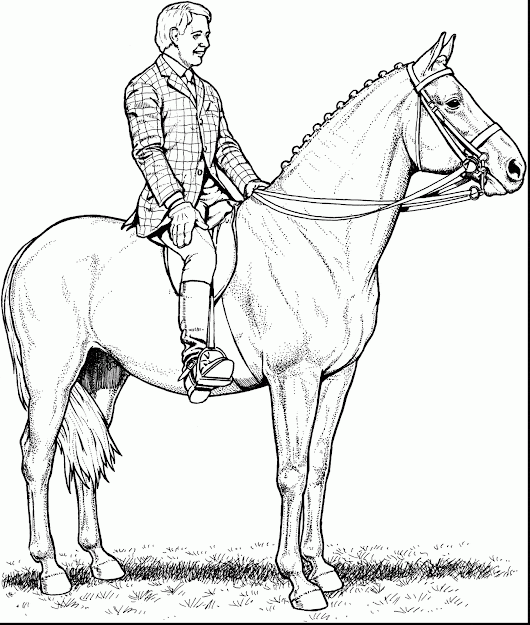 Magnificent Horse Coloring Pages With Printable Horse Coloring Pages And Printable  Horse Jumping Coloring Pages