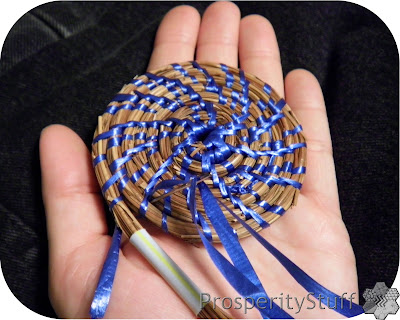 Making a Pine Needle Basket