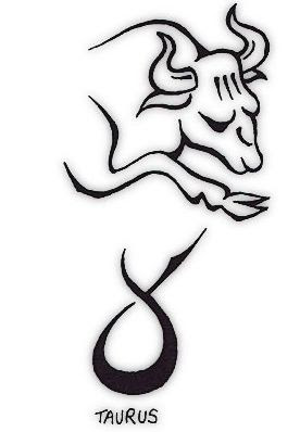 Taurus Tattoo Symbol
