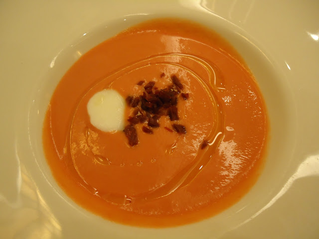 Receta Salmorejo sin pan Thermomix