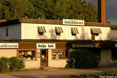 antikhuset, holje bok, bokhandel, olofström, blekinge, foto anders n