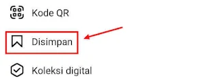 7. Cara Save Postingan di IG dan Melihat Postingan yang Sudah di Save