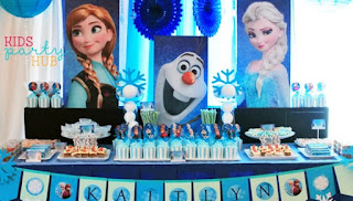 Dekorasi Ulang Tahun Anak Tema Disney Frozen