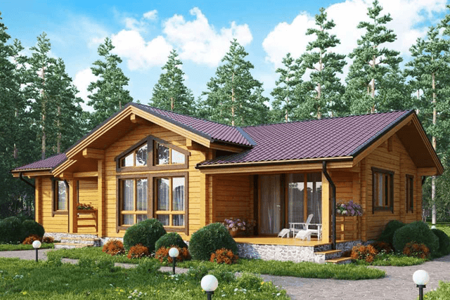 Desain Rumah Kayu Minimalis Modern Dindin Design