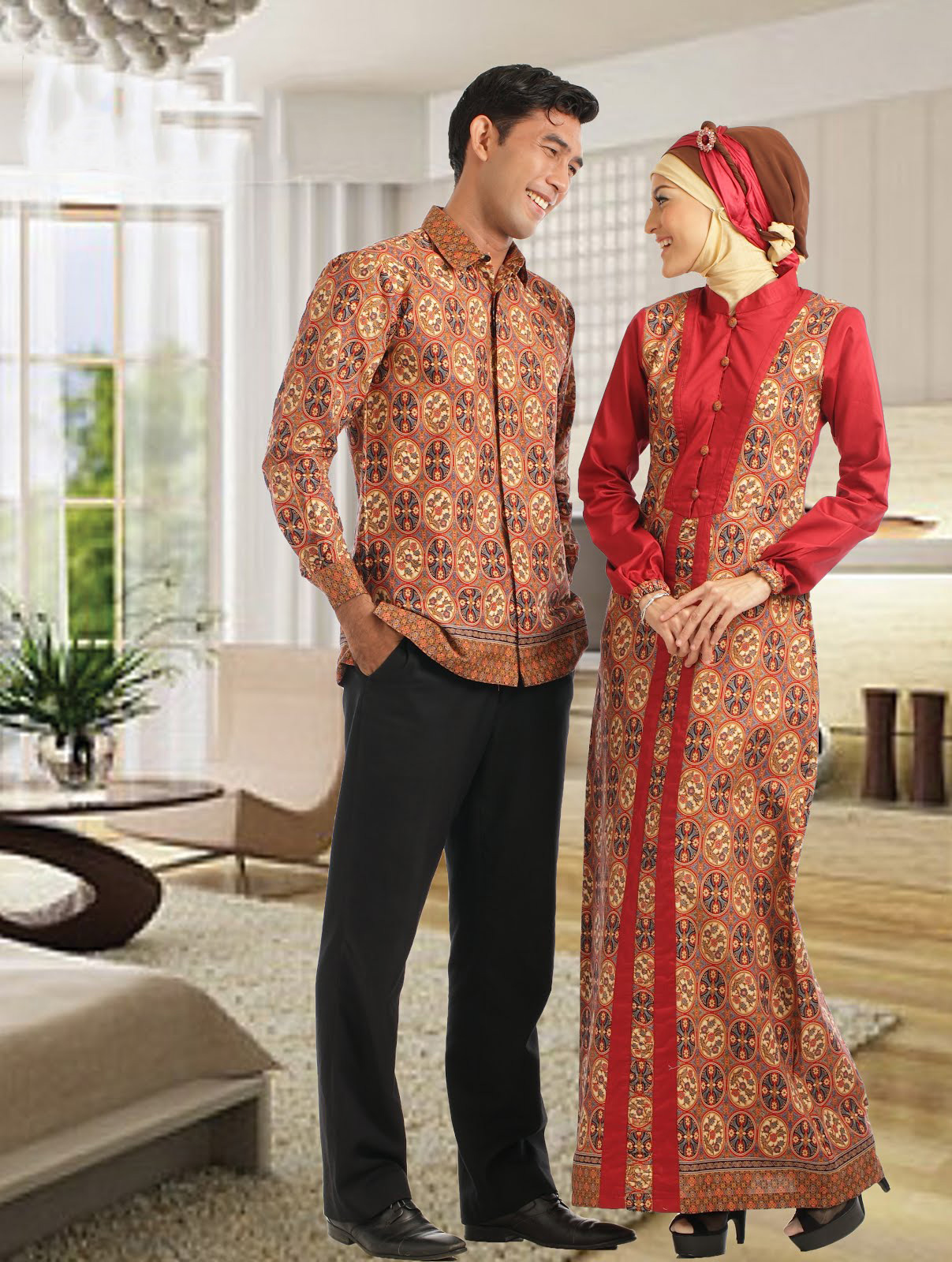 Trend Model Baju Batik  Lebaran Terbaru  2013