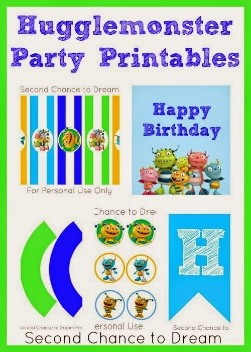 Henry Hugglemonster Free Printable Kit. 