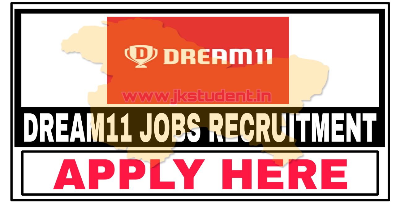 JOBS,Dream11 jobs,private jobs,new jobs 2022,free job alert,