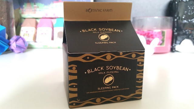 Black Soybean Milk Pudding Sleeping Pack