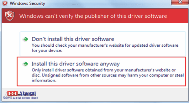 Cara Install Android USB Driver Xiaomi Di Laptop / Komputer Windows