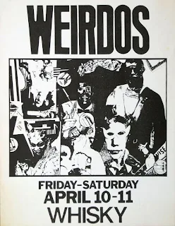 The Weirdos (Banda) Cartel de Concierto