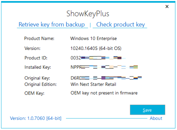 Check Which Version A Product Key Belongs To