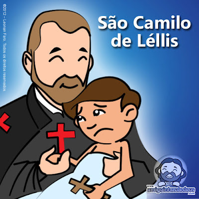 São Camilo de Léllis desenho 