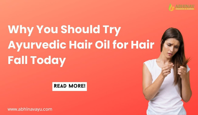 Buy Ayurvedic Hair Oil for Hair Fall Problems