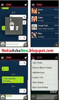 WeChat, for, Nokia Asha