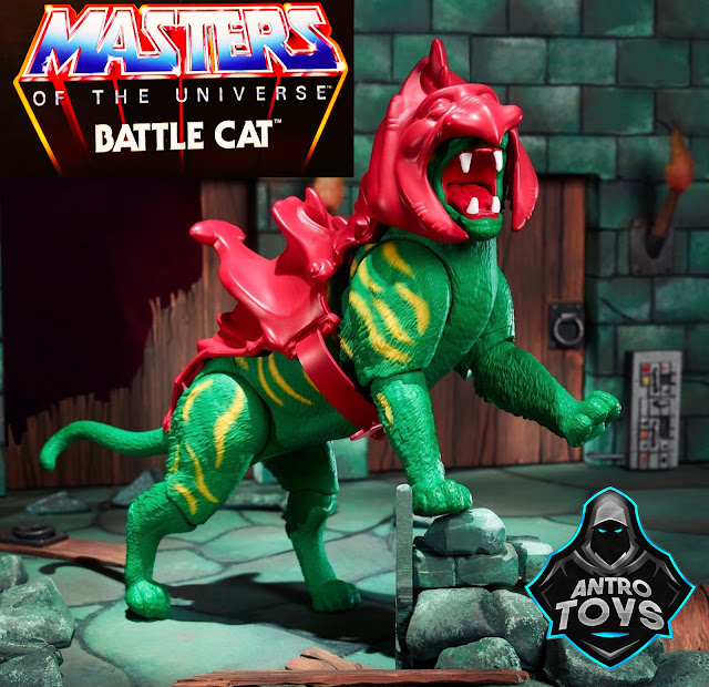 Battle Cat Masters of the Universe Origins MOTU Antro DocManhattan recensione