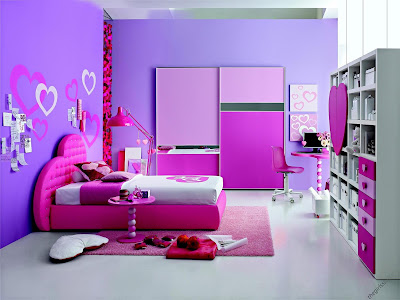 Interior Design Bedroom For Teenage Girls Purple