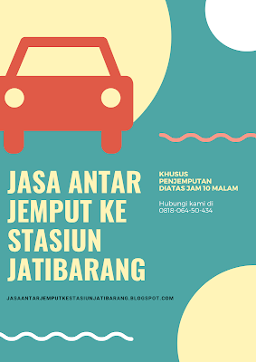 tarif antar jemput ke stasiun jatibarang