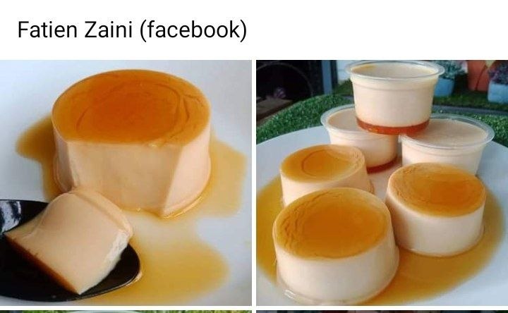 Resepi Puding Karamel Versi Tanpa Telur