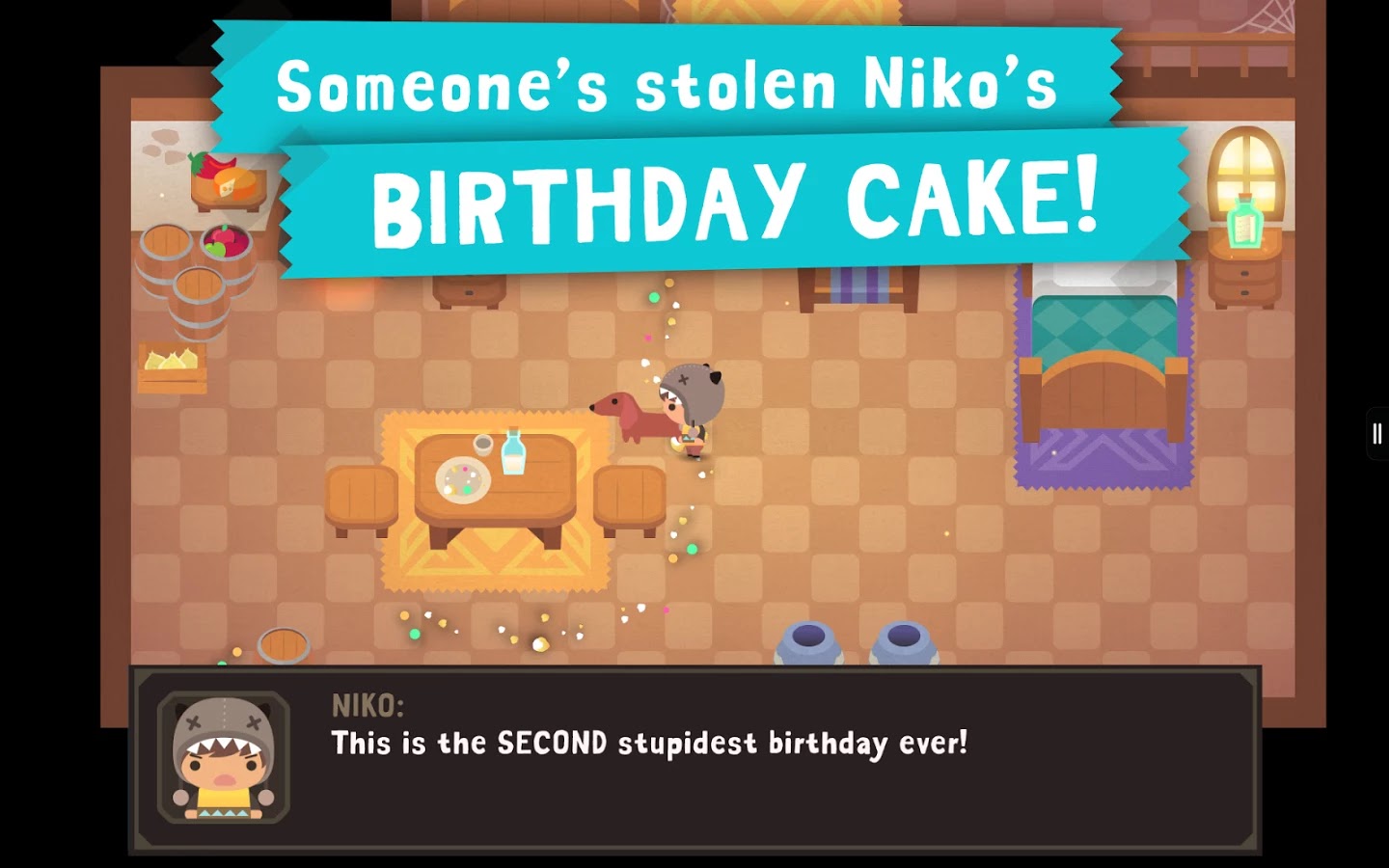 Monsters Ate My Birthday Cake v1.1 +Mod [Unlimited Gold/Cakes]