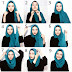 Cara Pakai Hijab Segi Panjang Simple Dan Cantik