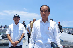Jokowi Resmikan Tambang Udang Berbasis Bubuk di Kebumen