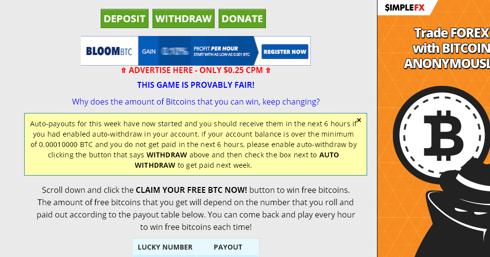 Start Bitcoin Faucet Free Free Bitcoin Registration Chaveiro Em - 