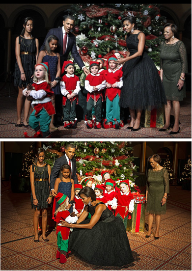 Michelle Obama Wears Vintage