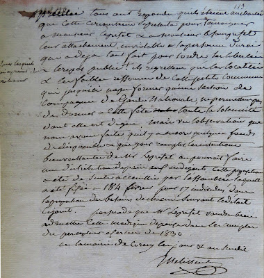 deliberation conseil municipal corny 1er mai 1831 eure 27