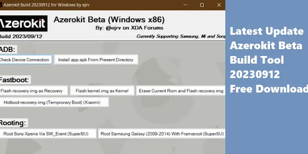 Azerokit Beta Build Tool V1.24 Latest Version