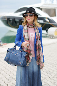 Outfits, Replay fedora hat, plaid scarf, Fashion and Cookies, fashion blogger