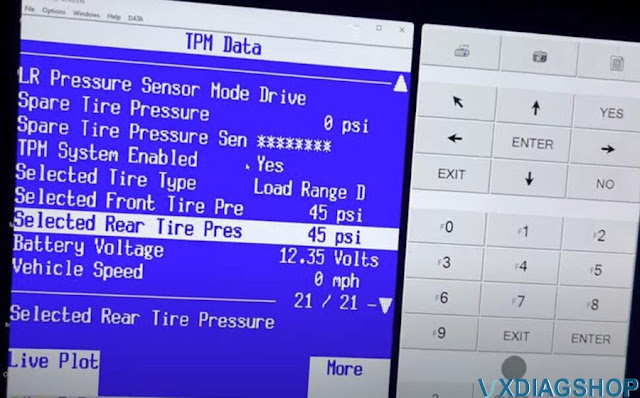 Escalade GMT800 TPMS Programming by VXDIAG VCX SE 12