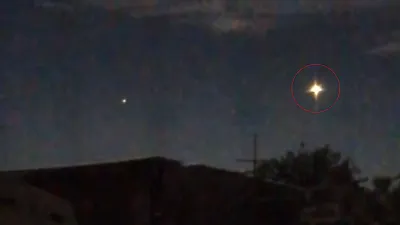 UFO takes off vertical which is unheard of in California US in 2018.