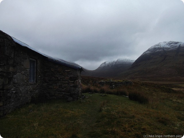 damply up the bealach from bearnais