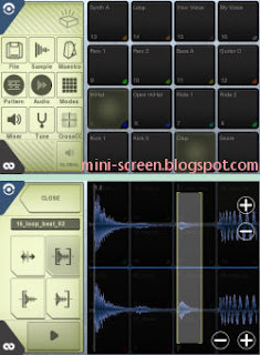 BeatMaker Music Creator and Composer App Interface on iPhone