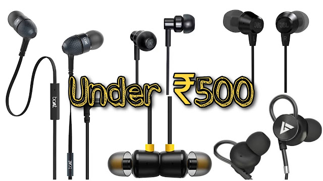 earphones under 500 with mic, earphones with mic, best earphones under 500