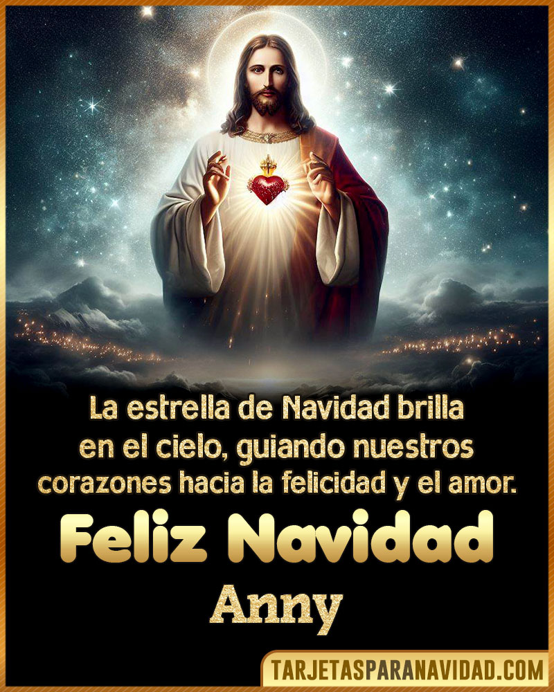 Tarjetas de navidad cristianas para Anny