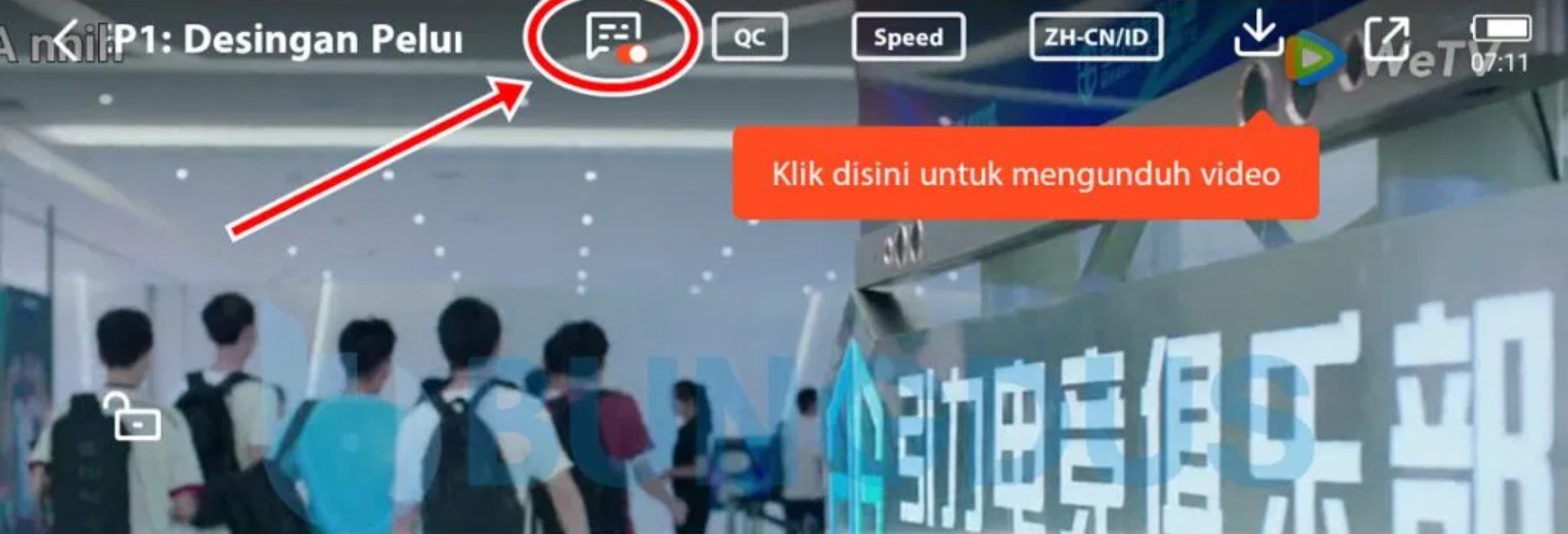 Cara Menghilangkan Komentar di WeTV