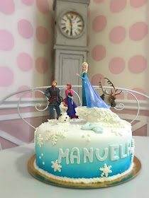 Tarta de cumpleaños Frozen Disney