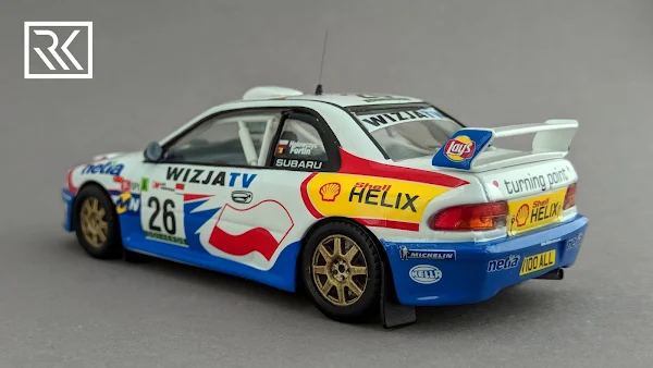 Zdjęcie modelu Trofeu Subaru Impreza S5 WRC '99, Hołowczyc / Fortin, Rally Portugal 2000, Limited edition 1 of 150