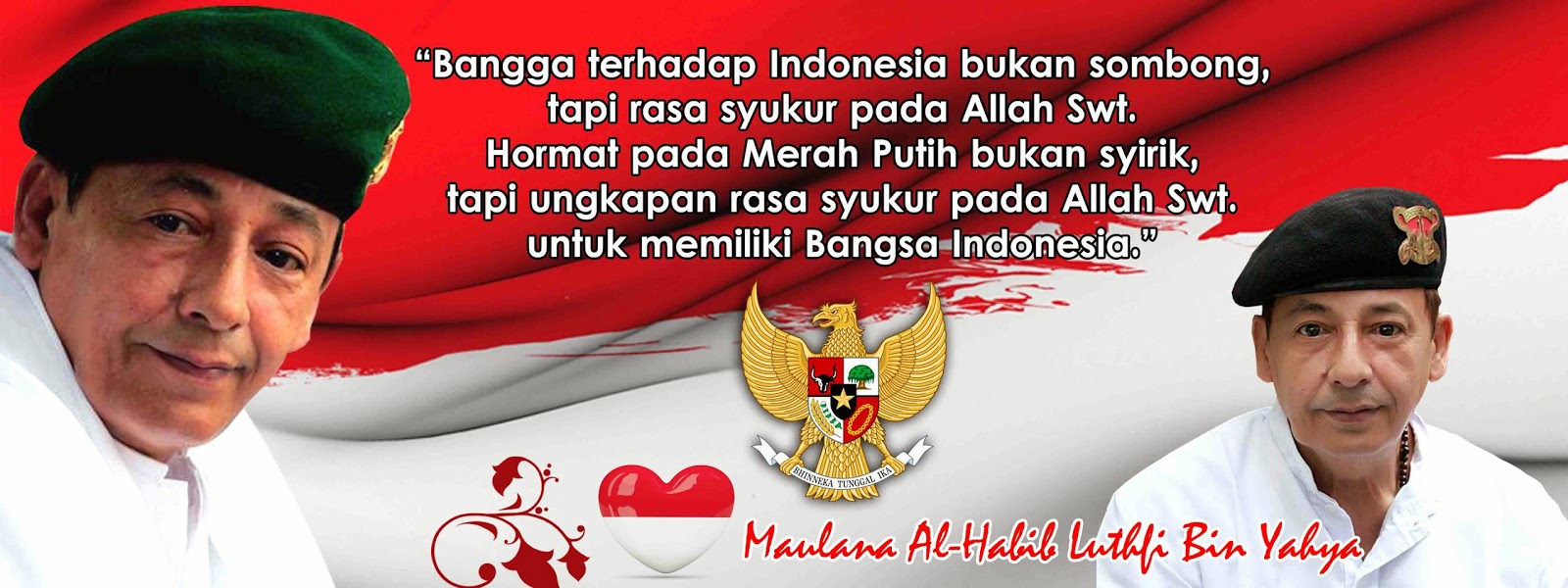 BERDIRI UNTUK BANGSA Kata kata  Mutiara  Maulana Al Habib 