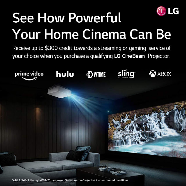 LG HU85LA 4K Projector