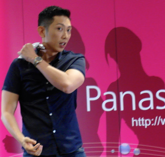 Panasonic omy.sg Beauty Workshop with Bryan Gan 女人我最大 Facial Roller EH-SP32 lunarrive