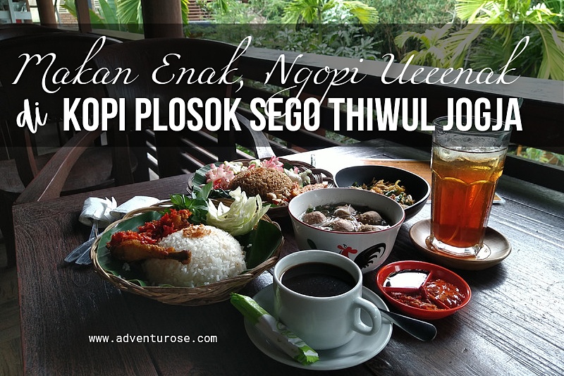 kopi plosok sego thiwul