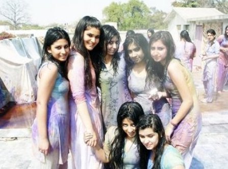 Colorful Holi 2011 Wallpapers  Indian Holi Girls Wallpapers