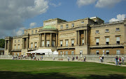 Diamond Jubilee of Elizabeth II in London and Buckingham Palace. (west facade of buckingham palace)