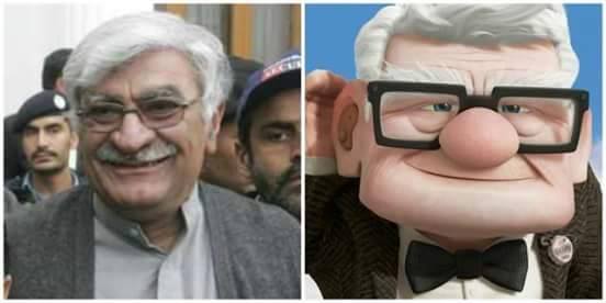 Pakistani Politicians as Disney Characters 