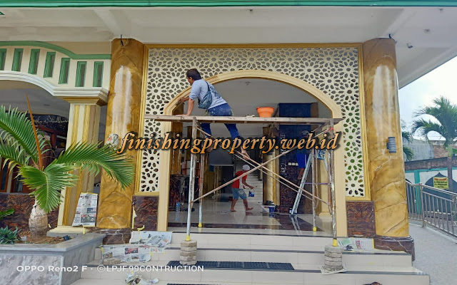 jasa pengecatan wash motif marmer sidoarjo, jasa cat wash sidoarjo, tukang cat wash motif marmer sidoarjo